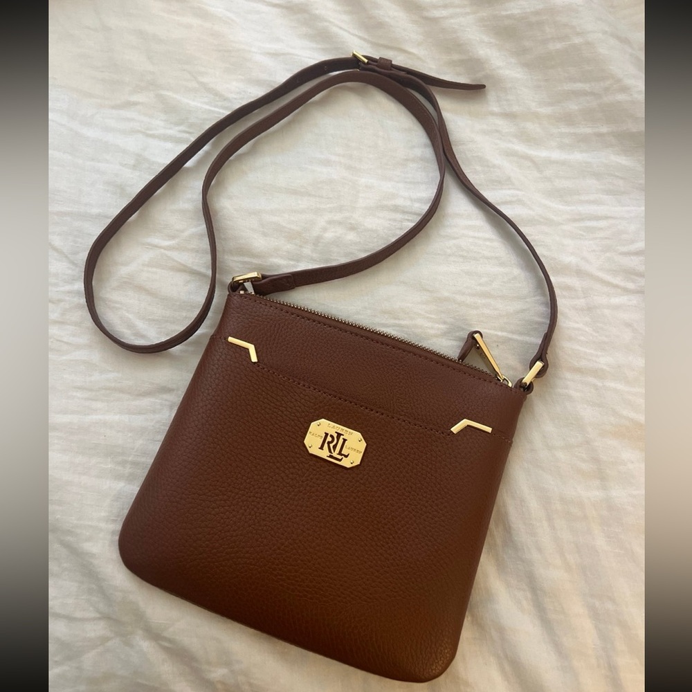 Ralph Lauren Brown Crossbody Bag